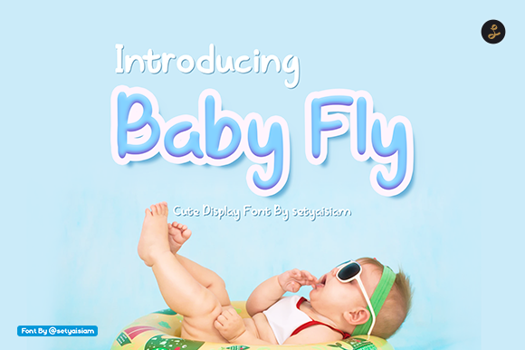 Baby Fly: A Display Font That Flies Close to the Ground