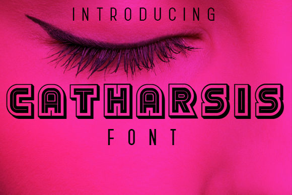 Catharsis: The Editorial Typeface for Bold Design Statements
