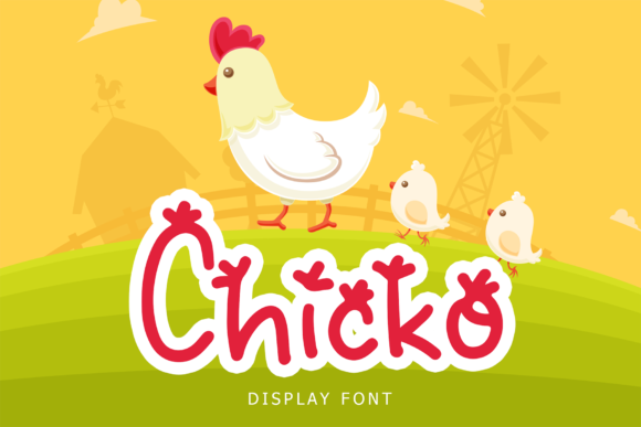 Chicko: A Quirky Display Font for Marketing Success