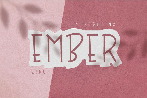 Ember: A Display Font Designed for Editorial Stories