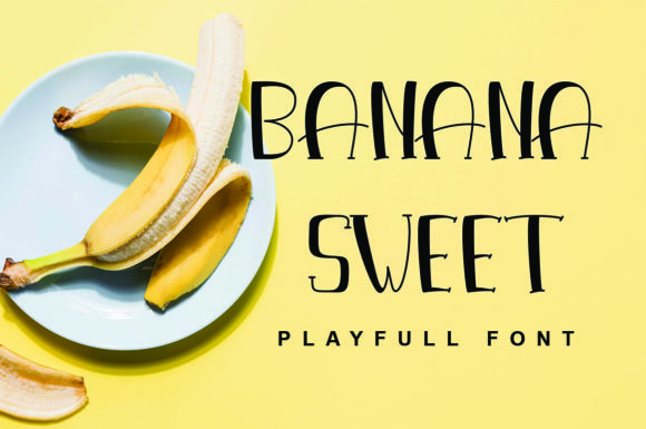 Exploring Banana Sweet: A Display Font for Editorial Mood