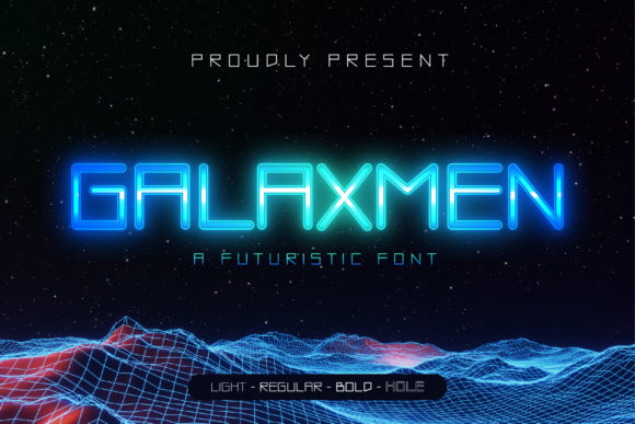 Galaxmen: The Display Font That Makes Campaigns Sparkle