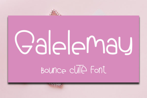 Galelemay: A Bold Display Typeface for Modern Branding