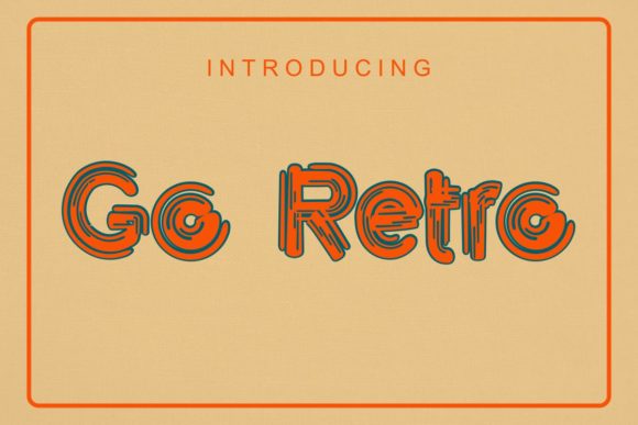 Go Retro: A Display Font for Editorial Character and Readable Impact