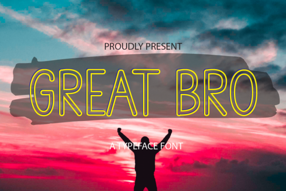 Great Bro: A Straightforward Display Font for Modern Branding