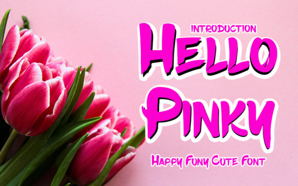Hello Pinky: A Font Designed for Joyful Editorial Moments