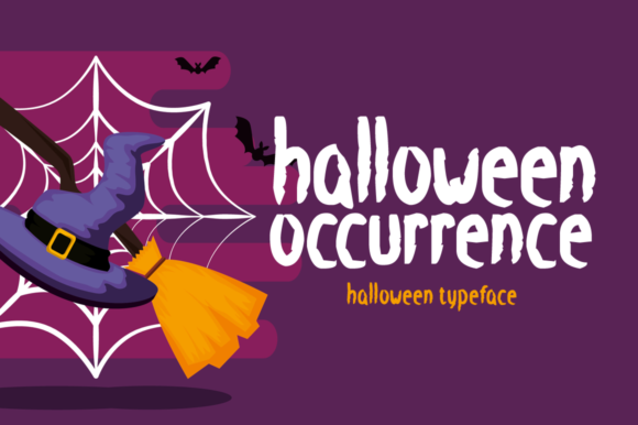 How Halloween Occurrence Elevates Branding With a Unique Display Font