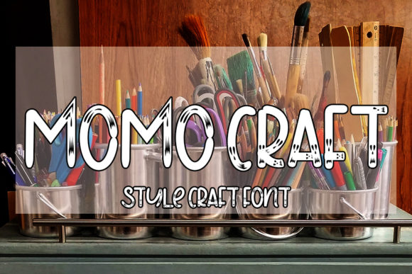 Momo Craft: A Friendly Display Font for Digital Designers
