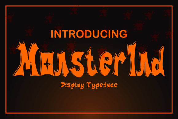 Monsterind: The Spooky Display Font for Distinctive Branding
