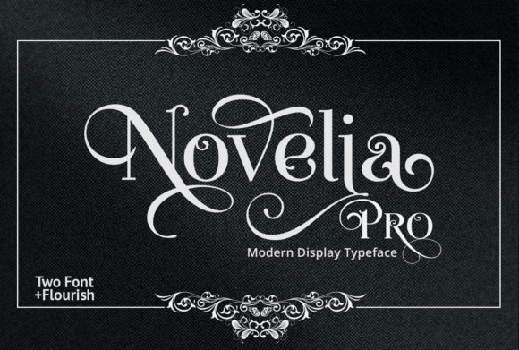 Novelia Pro: A Display Font Designed to Become a Favorite