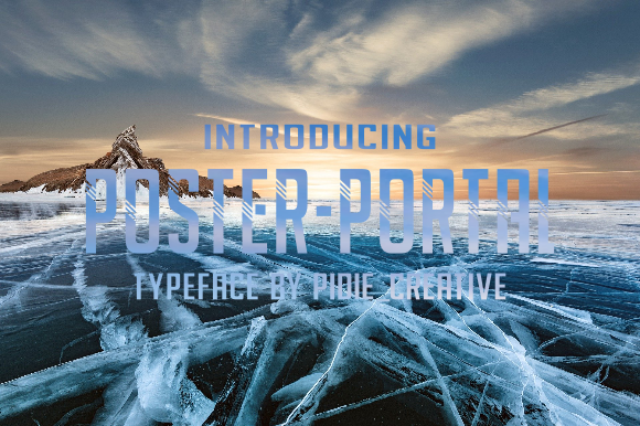 Poster-Portal: A Display Font for Editorial Presence