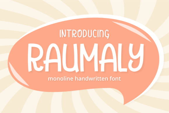 Raumaly: A Friendly Display Font for Modern Web Design
