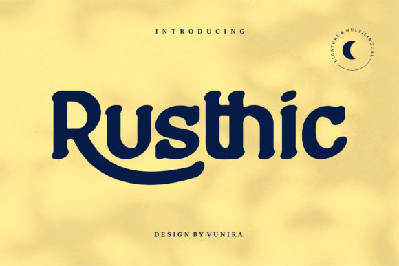 Rusthic: A Display Font with a Modern Industrial Edge