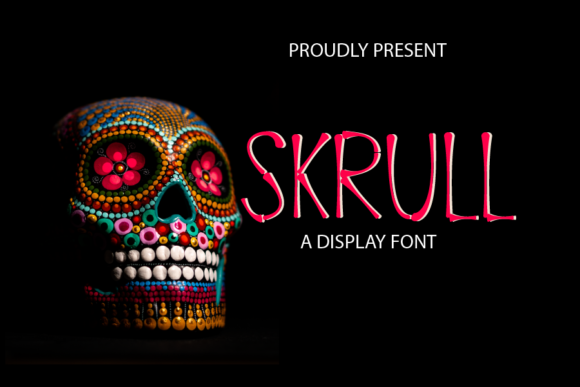 Skrull: A Display Font for Editorial Mood and Identity