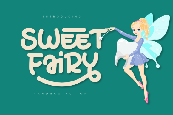 Sweet Fairy: A Display Font with Editorial Charm