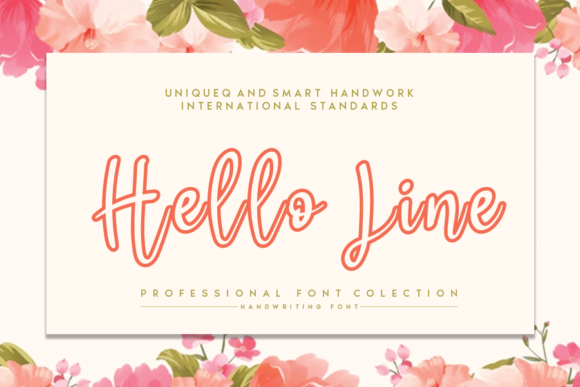 The Hello Line Font: A Designer's Choice for Digital Elegance
