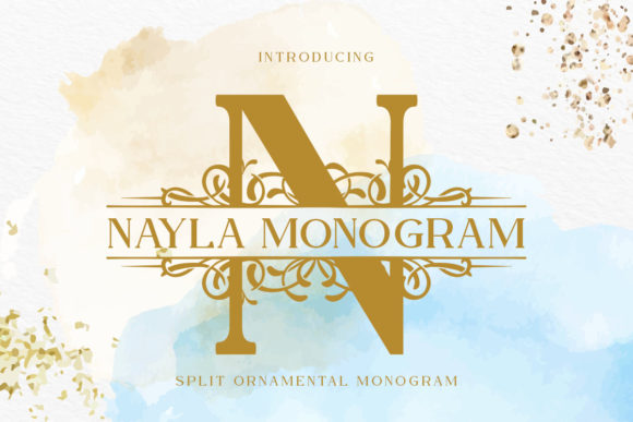 Using Nayla Monogram in Branding for a Creative Studio